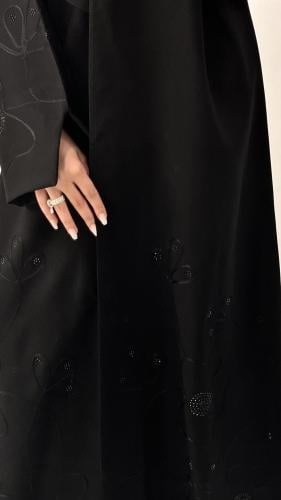 عبايه بريق مع طرحه