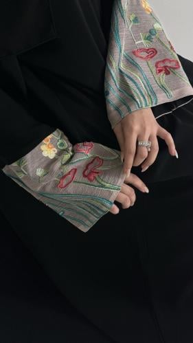 عبايه طيف قماش انترنت