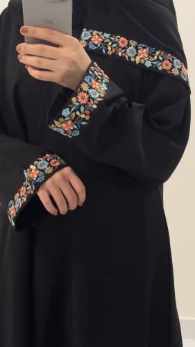 عبايه اورنج بكلفه انيقه معا طرحه