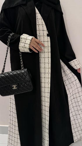 عبايه لؤلؤ شتوي