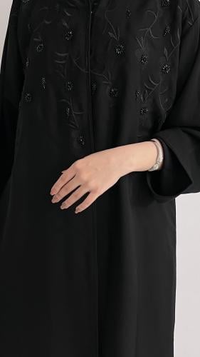 عبايه 101 طرز وشك صدر وظهر قماش ملكي