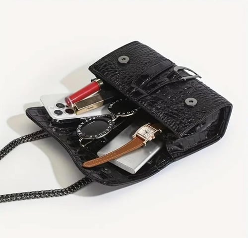 شنطه بنمط راقي لون اسود