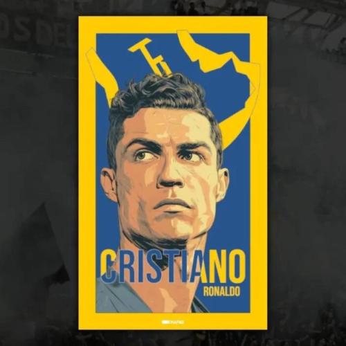 علم تصميم CRISTIANO RONALDO
