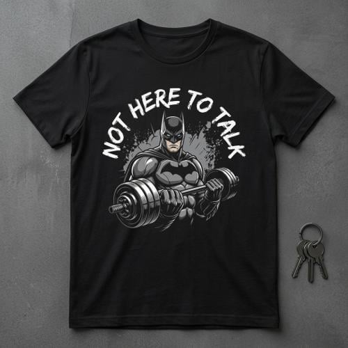Batman Gym - T-shirt 100% cotton