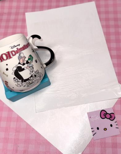 ورق ديكال كوري شفاف 50 ورقه