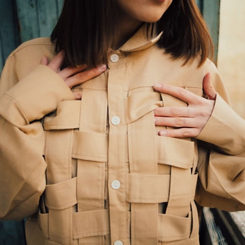 D01–06 Braided Panel Utility Shirt