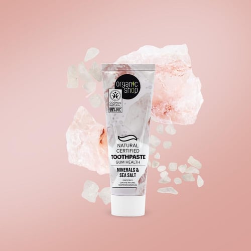 معجون أسنان طبيعي بالأملاح والمعادن 100 جرام