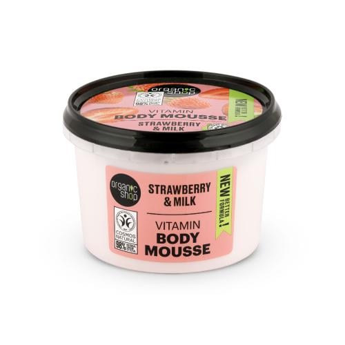 كريم تدليك وتنشيط للجسم بالفراولة 250 مل