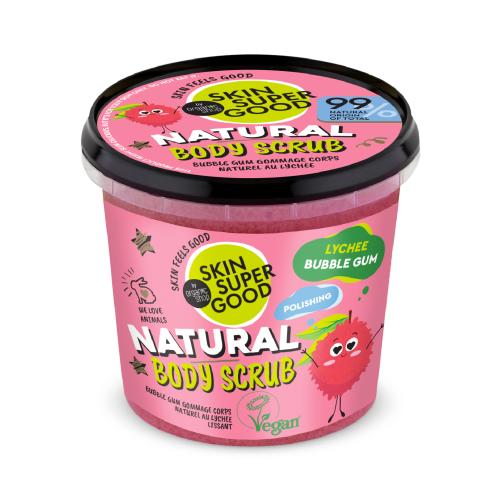 Natural Body Scrub Lychee Bubble Gum