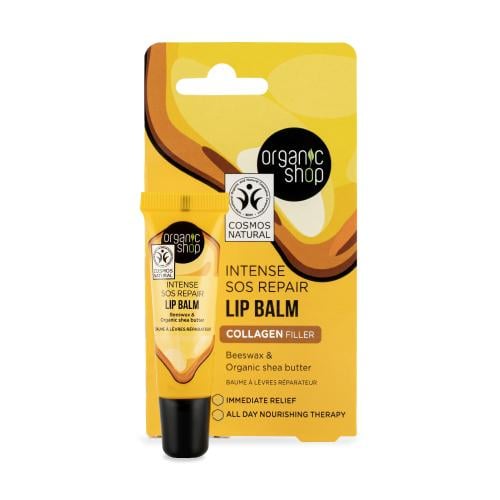 مرهم الشفاه للعناية الفائقة بشمع النحل وزبدة الشيا...