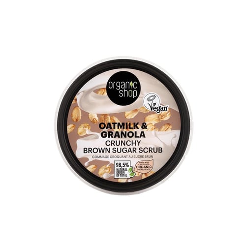 اورجانيك شوب مقشّر الجسم السكّري المقرمش بالشوفان...