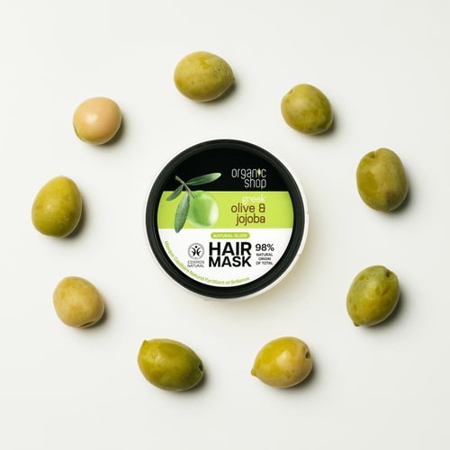 اورجانيك شوب قناع الزيتون والجوجوبا لشعر مشرق مشعّ...