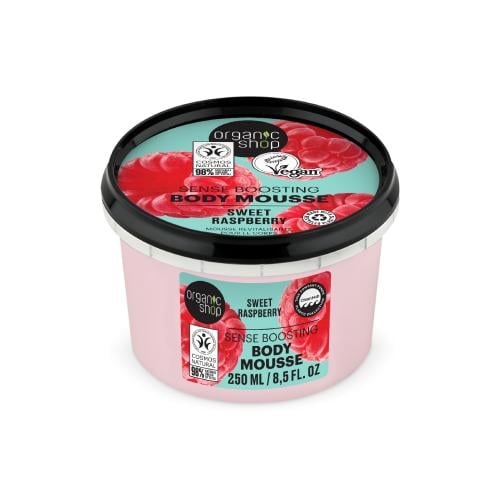 اورجانيك شوب موس رغوة الجسم تعزيز الإحساس بتوت الع...