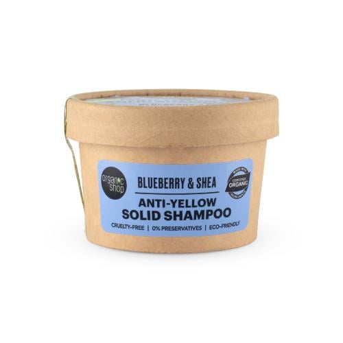 شامبو ضد الإصفرار للشعر القطعة الصلبة بالعسل والمك...