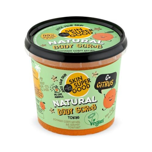 مقشر الجسم الطبيعي فيتامين C والحمضيات 360 مل