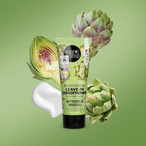 بلسم للعناية بالشعر الجاف بخلاصة الخرشوف والبروكلي...