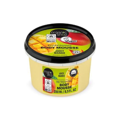 اورجانيك شوب موس رغوة الجسم الانتعاش بعصير المانجو...