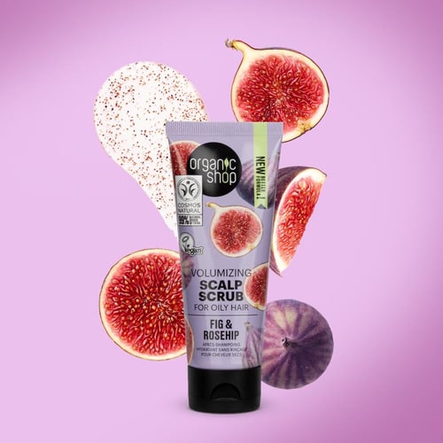 مقشر فروة الراس لكثافة الشعر الذهني بخلاصة التين 7...