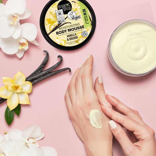 موس رغوة كريم الجسم المرطب بخلاصة الفانيليا 250 مل