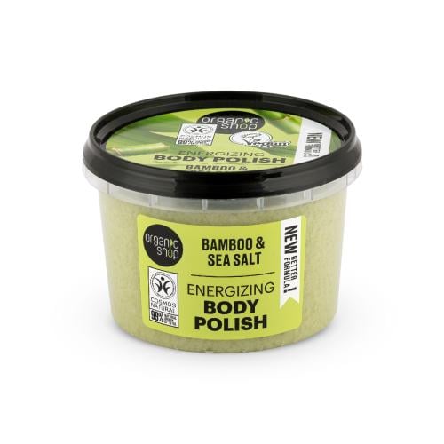 صنفرة الجسم لشد البشرة بخلاصة خشب البامبو الخيزران...