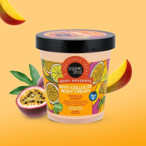 كريم الجسم مضاد للسيلوليت بنكهة شراب الفواكه الاست...