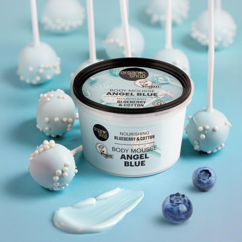 اورجانيك شوب موس رغوة الجسم الرفيق المغذّي بالتوت...