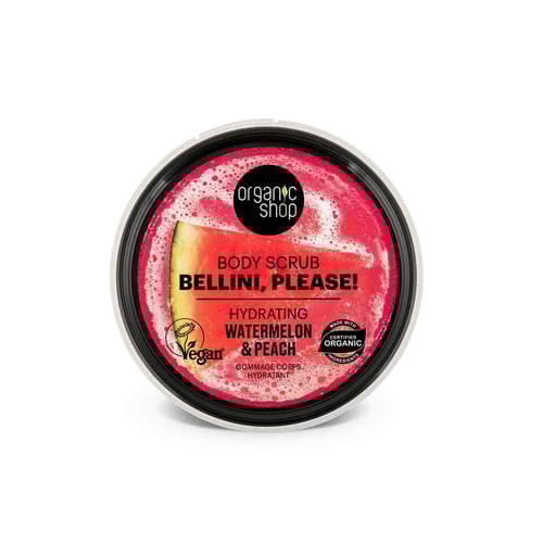 مقشر الجسم كوكتيل البيلليني المرطب بالبطيخ والخوخ...