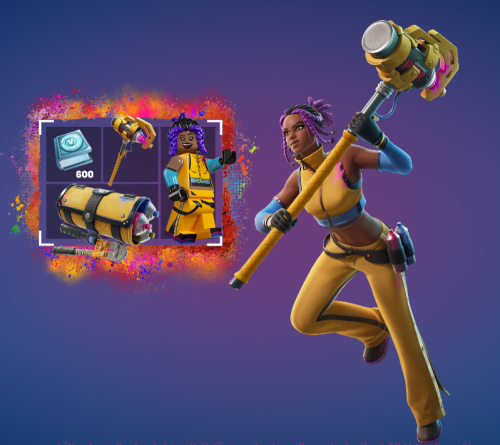 حزمة ثورة الرسوم الجدارية فورت نايت