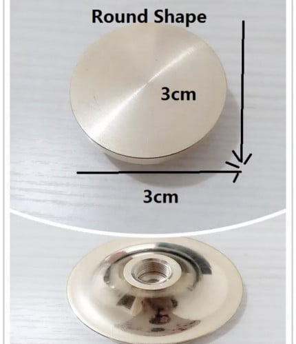 رأس ختم تصميم على حسب الطلب بدون مقبض