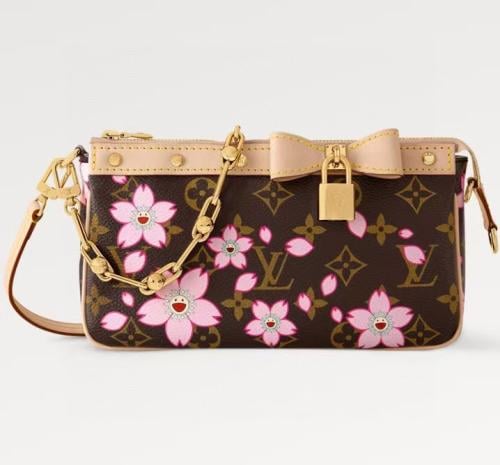 Lv Pochette Accessoires مقاس 22 سم