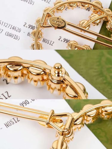 مشبك شعر قوتشي مع الملحقات