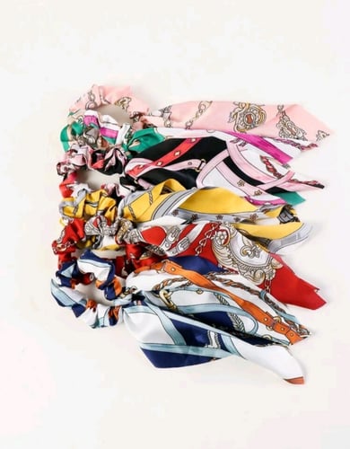 6 حبات ربطة شعر - اكسسوار شعر - موديل رقم 37