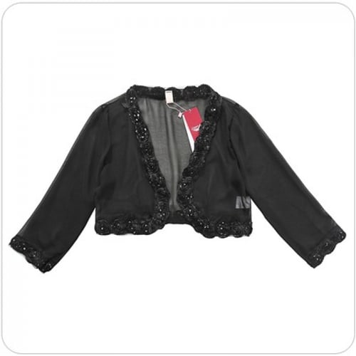 سترة نسائية دانتيل - اللون الأسود