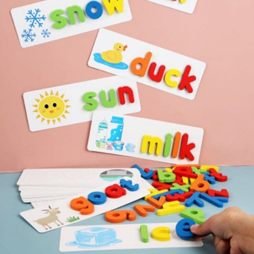 التعليم المبكر لتهجئة الكلمات الإنجليزية