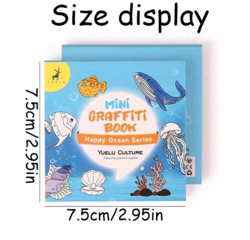 دفتر تلوين صغير جدا للأطفال