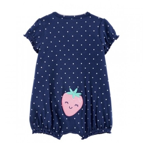 رومبر بناتي ماركة كارترز - كحلي فراولة