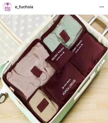 منظم حقيبة السفر 6 قطع