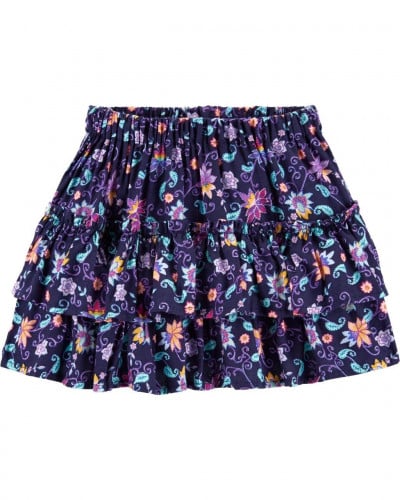 تنورة بناتي مزهرة ماركة أوشكوش