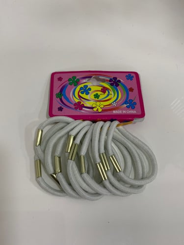 10 ربطات شعر أبيض