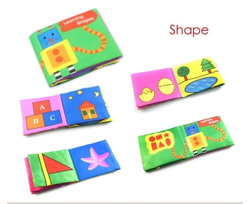 كتاب قماشي تعليمي