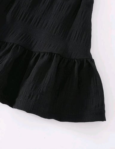 تنورة بنات - أسود