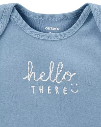 طقم 5 قطع بربتوز ولادي ماركة كارترز - أزرق