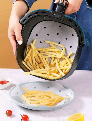 100 ورقة للقلاية الهوائية