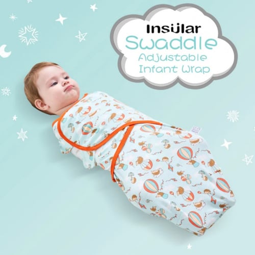 لفة مواليد ماركة أنسولار - حبتين - عدة ألوان