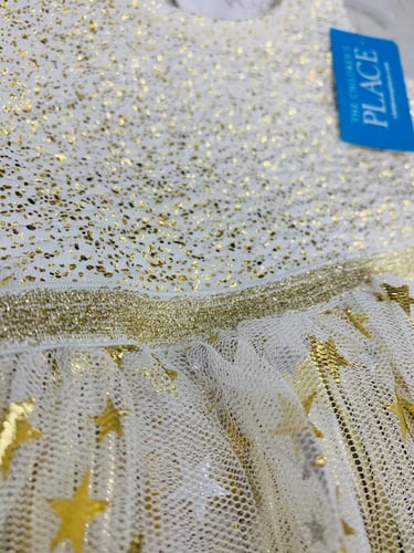 فستان بناتي راقي ماركة تشلدرن بليس مقاس 6-9 أشهر