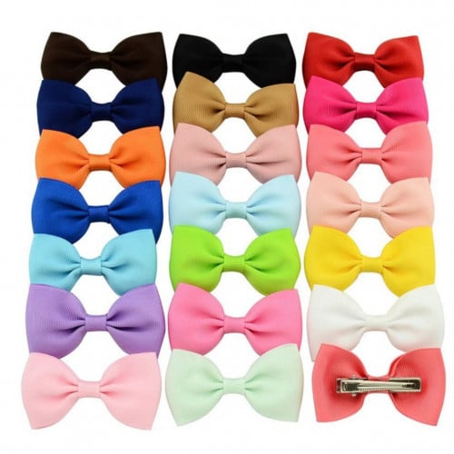 20 لون اكسسوار بكلات شعر