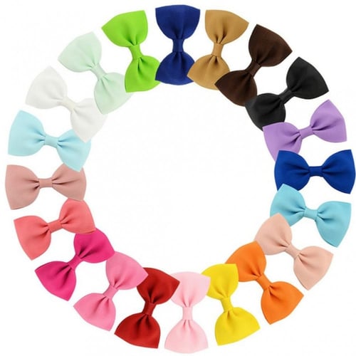 20 لون اكسسوار بكلات شعر