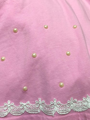 فستان بناتي وردي