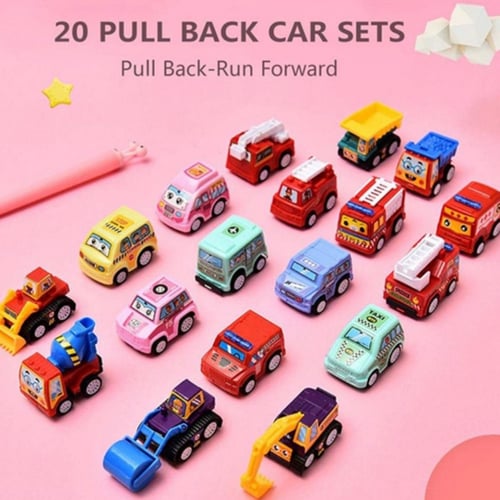 مجموعة من 20 سيارة صغيرة مناسبة للتوزيعات