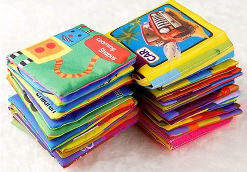 كتاب قماشي تعليمي